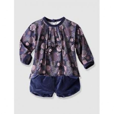 Baby-Set aus Bluse und Shorts für Mädchen
