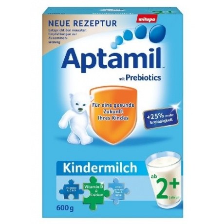 Aptamil Kinder-Milch 2+ ab dem 2. Jahr, 12er Pack (12 x 600g)