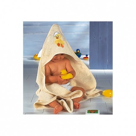Frottier-Kapuzen-Badetuch