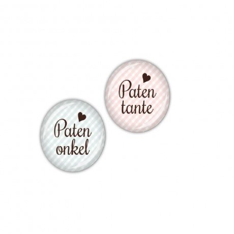 Buttons "Patentante & Patenonkel"