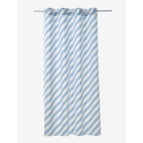 Gardine mit Streifen