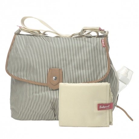 Wickeltasche "Satchel Stripe"