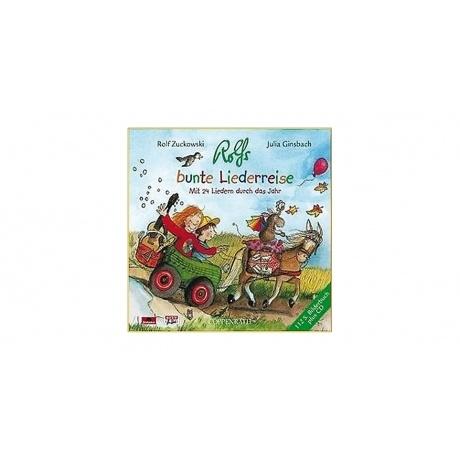 Rolfs Bunte Liederreise. Mit 24 Liedern durch das Jahr (+ 112 Seiten Bilderbuch)