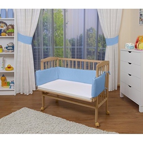 Baby Beistellbett mit Matratze und Nestchen