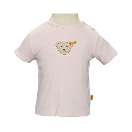 T-Shirt mit kleinem Bären-Motiv
