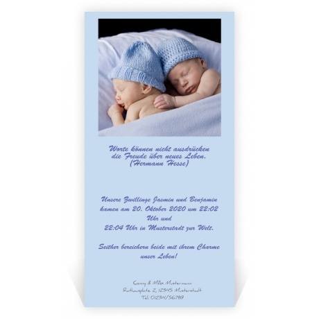 baby-cards.de Zwillinge