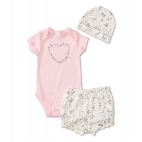 Mädchen Baby-Set aus Bio-Baumwolle