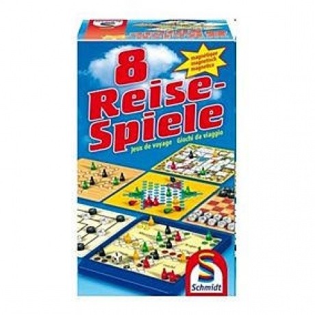 8 magnetische Reise-Spiele