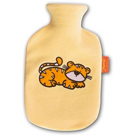 Baby-Wärmflasche mit Tiermotiv