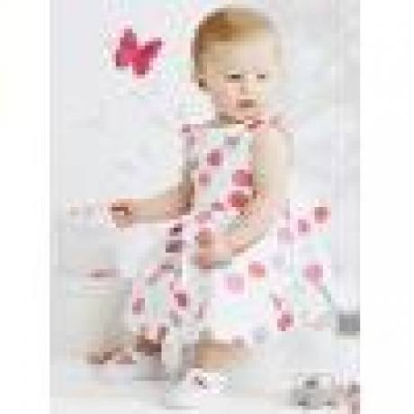 Festliches Satinkleid für Babys Festliches Satinkleid für Babys