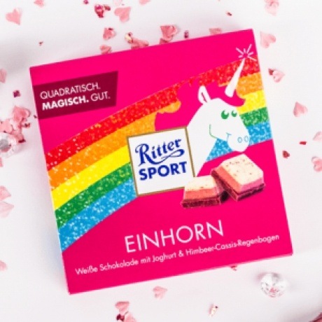 Einhorn Schokolade