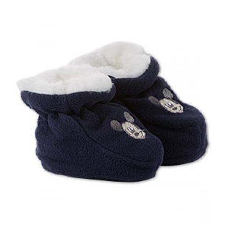 Baby Schühchen in dunkelblau Baby Schühchen in dunkelblau