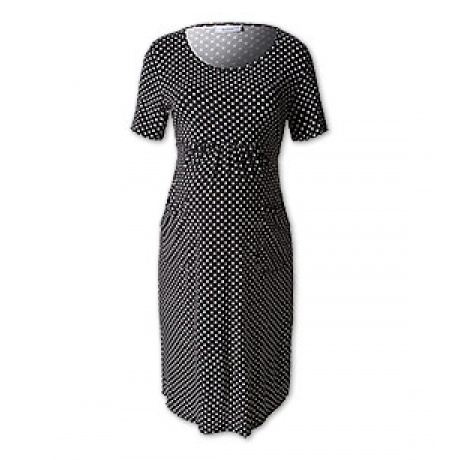 Damen Umstandskleid in schwarz / weiss Damen Umstandskleid in schwarz / weiss