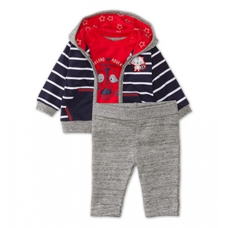 Baby Outfit in dunkelblau