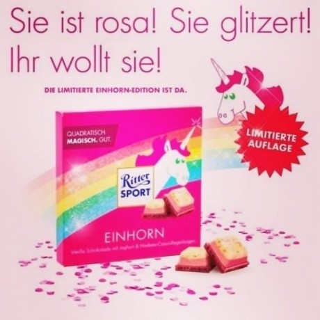 Einhorn Schokolade Einhorn Schokolade