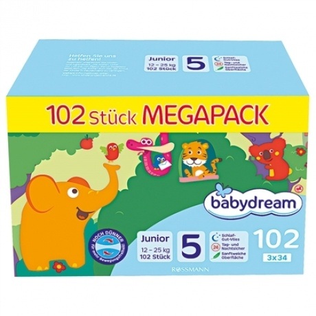 Windeln "Junior" Mega-Pack