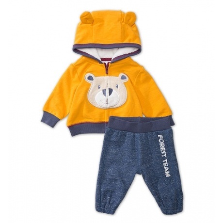 Baby Erstlingsoutfit in dunkelorange