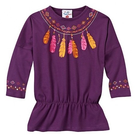 Mädchen-Langarmshirt