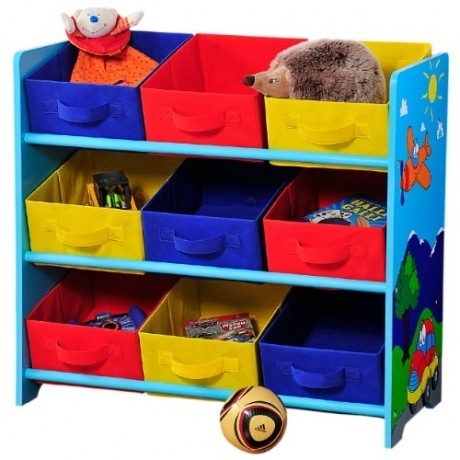 Kinder-Aufbewahrungsregal