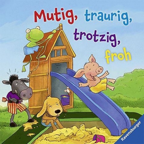 Vorlesebuch "Mutig, traurig, trotzig, froh Schwarz"