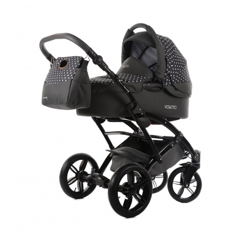 33000-04 Voletto Tupfen Limited Edition, grau / weiß