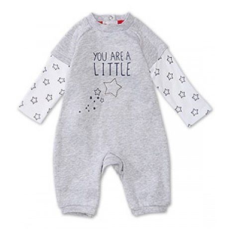 Baby Overall in grau