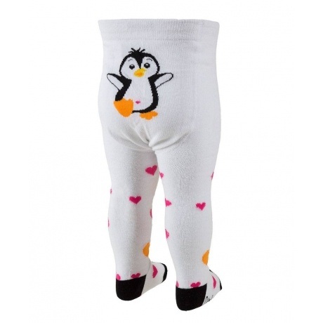 Strumpfhose Pinguin Pipa weiss