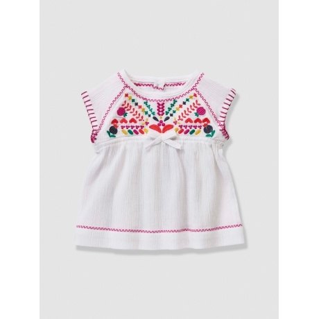 Bestickte Babybluse