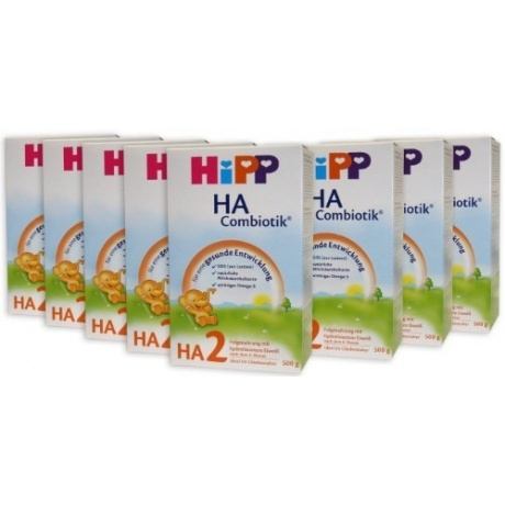 Hipp HA2 Combiotik Folgenahrung - ab dem 6. Monat, 8er Pack (8 x 500g) Hipp HA2 Combiotik Folgenahrung - ab dem 6. Monat, 8er Pack (8 x 500g)