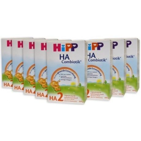 Hipp HA2 Combiotik Folgenahrung - ab dem 6. Monat, 8er Pack (8 x 500g)