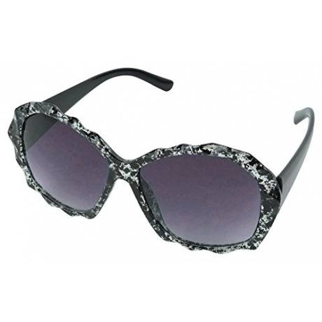 (TM) Neu Modern Vintage Retrostil Aushöhlen Hollow Out Groß Sonnenbrille Für Damen, Weiß