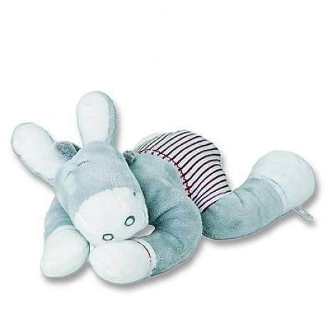 Noukies Esel Paquito liegend