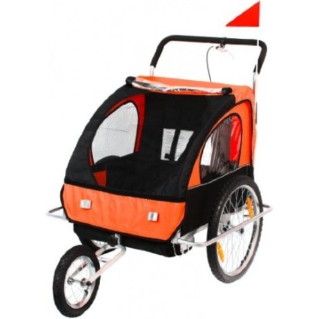 2 in 1 Fahrradanhänger und Jogger 2 in 1 Fahrradanhänger und Jogger