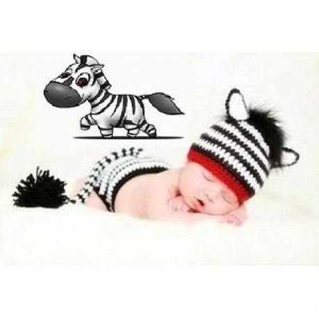 Fotoshooting Baby Set Zebra