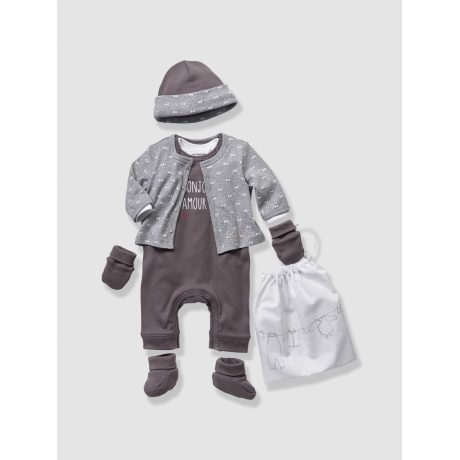 6-teiliges Babyset "Bio-Kollektion"