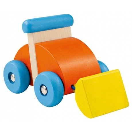 Holz-Schaufelraupe mit beweglicher Schaufel