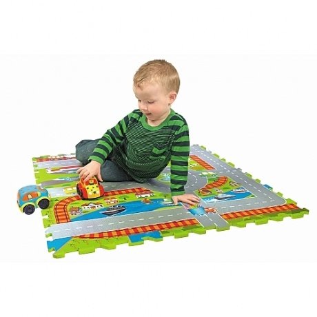 Puzzlematte "Straße"