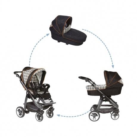 Kombikinderwagen-Set "Cosmo" inkl. Comfort Plus Tragetasche