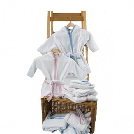 Baby-Bademantel mit Namen