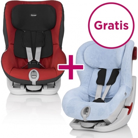 Kinderautositz "KING II Summer" inkl. Sommerbezug