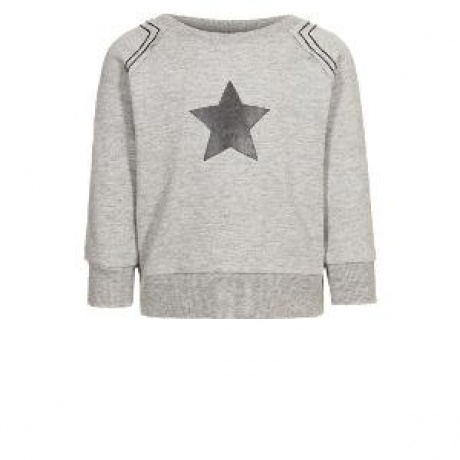 DAMMI Sweatshirt grey melange