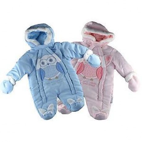 Baby Schneeanzug Eule