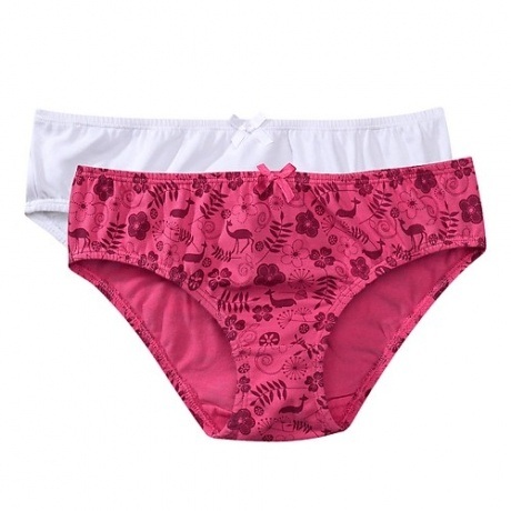 2 Mädchen-Slips