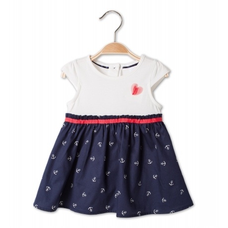 Kurzärmeliges Baby-Kleid