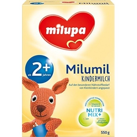 milumil Kindermilch ab 2 Jahren, 5er Pack (5 x 550 g)