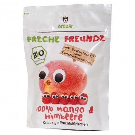 Bio Fruchtchips "Mango & Himbeere"