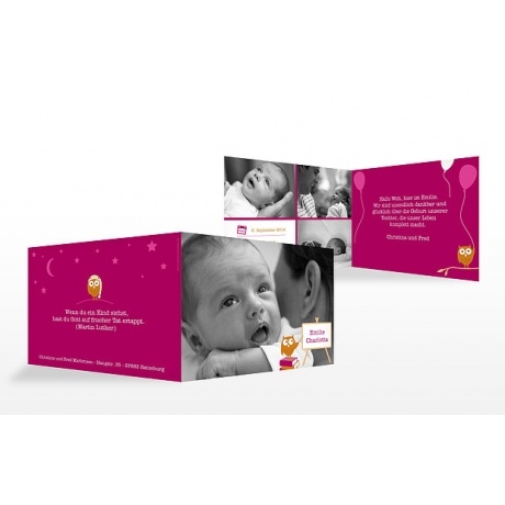 Geburtskarte 
