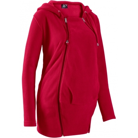 Umstandsjacke aus Fleece mit Baby-Einsatz Umstandsjacke aus Fleece mit Baby-Einsatz