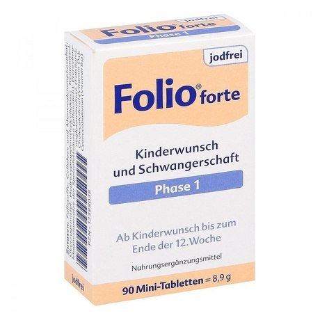 Filmtabletten "Folio 1 Forte" jodfrei Phase 1