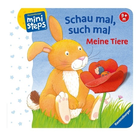 ministeps Buch "Schau mal, such mal: Meine Tiere"